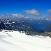 Blick auf den Silvrettagletscher auf der Schweizer Seite