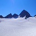 Ab 2900 m flacht der Gletscher ab