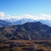 Bei der Gratwanderung hat man einen schönen Blick auf die Berninagruppe