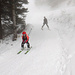 Danach geht es zur Abfahrt - Aufgrund des Whiteout nutzen wir meistens die Strasse. 