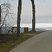 Die Aussichtsbank am Eichelberg.