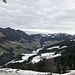 Vor der Hechenblaikenalm mit Blick ins Alpbachtal. Keine Möglichkeit zu schönen Skitouren.