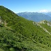 la quota 1827 discesa
