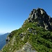 la cima sud, si passa a sinistra