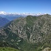 vista sul monte rosa e i quattromila svizzeri