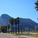 Der Rock of Gibraltar von La Linea aus gesehen