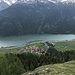 Tiefblick auf Sufers