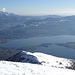 Lago di Annone dal Cornizzolo.