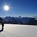 Atemberaubendes Wetter und Kulisse