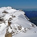 Blick zurück zum Mittelgipfel und Westgipfel (Wildstrubel)