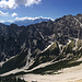 Blick hinüber zum Grat vom Kreuzspitzl zum Friederspitz