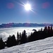 wir ziehen nun - begleitet vom Ausblick bis zu Eiger und Mönch - weiter ...