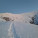 Poco prima dell'alba salendo da Colla