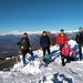 Foto di gruppo in vetta