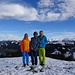 Gipfelfoto - mit Säntis und Glärnisch