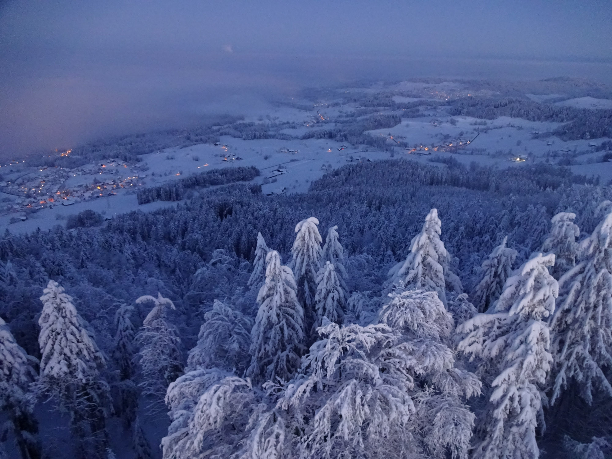 Blick in die winterliche Kälte - Fotos [hikr.org]