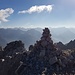 Gipfelsteinmann Sattelkarspitze