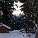 An der Pflanzgartenhütte hat man den Durchblick - aufs Schreckhorn