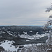 Blick auf die Abstiegs-Route