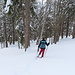 Tiefschnee-Abstieg zum Schwinbach-Lift (WT3)