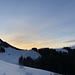 Die Sonne ist weg, die Abendstimmung ist da!