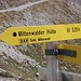 Große Augen und Zuversicht - es sind Wanderzeiten, die zutreffen, wenn man nicht auf der Flucht vor einem Gewitter ist.