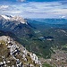 Gipfelblick zu Wetterstein und Ammergauer Alpen