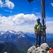 Und noch'n komischer Vogel am Gipfel