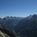 Mittenwalder Klettersteig, Blick ins Karwendeltal