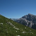 Mittenwalder Klettersteig, Blick zur Pleisenspitze