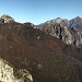 dal Monte Rai: da sinistra, i Corni di Canzo, il Monte Moregallo, il Grignone e la Grignetta.