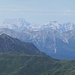 Langkofel, Puezspitzen und Piz Duleda im Zoom