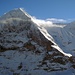 Eiger Nordwand und rechts die Westflanke
