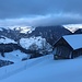noch verbreiten tiefliegende Wolken über Niederrickenbach eine spezielle Stimmung