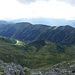 Blick zum schräg gegenüberliegenden, zuvor begangenen Kamm