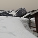 Dank Triebschnee gibt es bis zu 2 m Schnee bei der Alp Schwarzenegg.