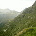 Blick zurück vom der Alpe Cardedo nach Ürbell. Im Hintergrund der Pizzo Forca 2582m, der Forca di Casséo 2655m und der Uomo di Sasso 2674m.