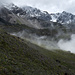 Nebel zieht über die Alp Flix