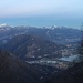 scendendo dalla strada verso l'Alpe Carella : panoramica