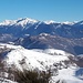 <b>Il Matro di Stinchè e la Cima di Lago visti dal Monte Bigorio in una foto del 16.1.2021.</b>