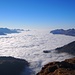 Churfirsten über dem Wolkenmeer