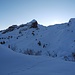 Eisiger Start von der Bergstation Gitschen