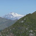 Zoomaufnahme; rechts oben das Gipfelkreuz des Gregerlnocks