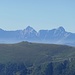Berge der Julischen Alpen im Zoom