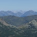 Zoomaufnahme in nördliche Richtung: die beiden Gipfel links im Hintergrund u. rechts vor dem Dachstein haben noch keine Wegpunkte (Hundstein, Steinkarspitze, Hocheck)