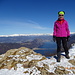 il panorama su Melide ed il san salvatore, in fondo l'arco alpino