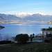 da Pino sulla sponda del Lago Maggiore verso Zenna : panorama