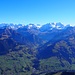 Blick auf die Berner Alpen