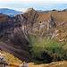 Rückblick aufs's Mürli. Rechts im Talkessel die Ahornenalp.
