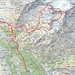Vögelberg (3218 m.), Pizzo Cramorino (3134 m.) e Pizzo Baratin (3037 m.)